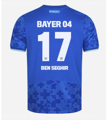 Bayer Leverkusen Eliesse Ben Seghir #17 Tredje Tröja 2025-26 Kortärmad